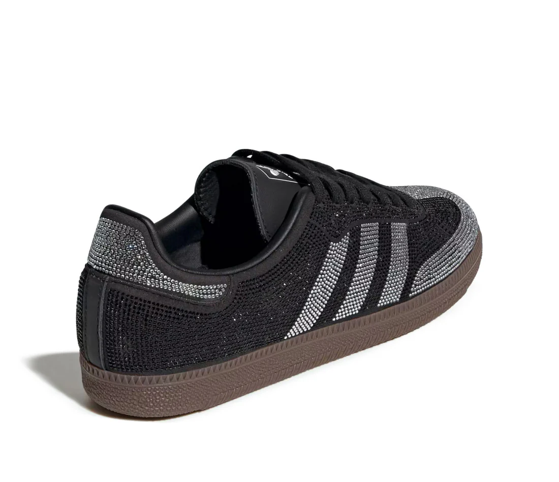 adidas Samba OG Rhinestone Black Silver (W) - Image 3