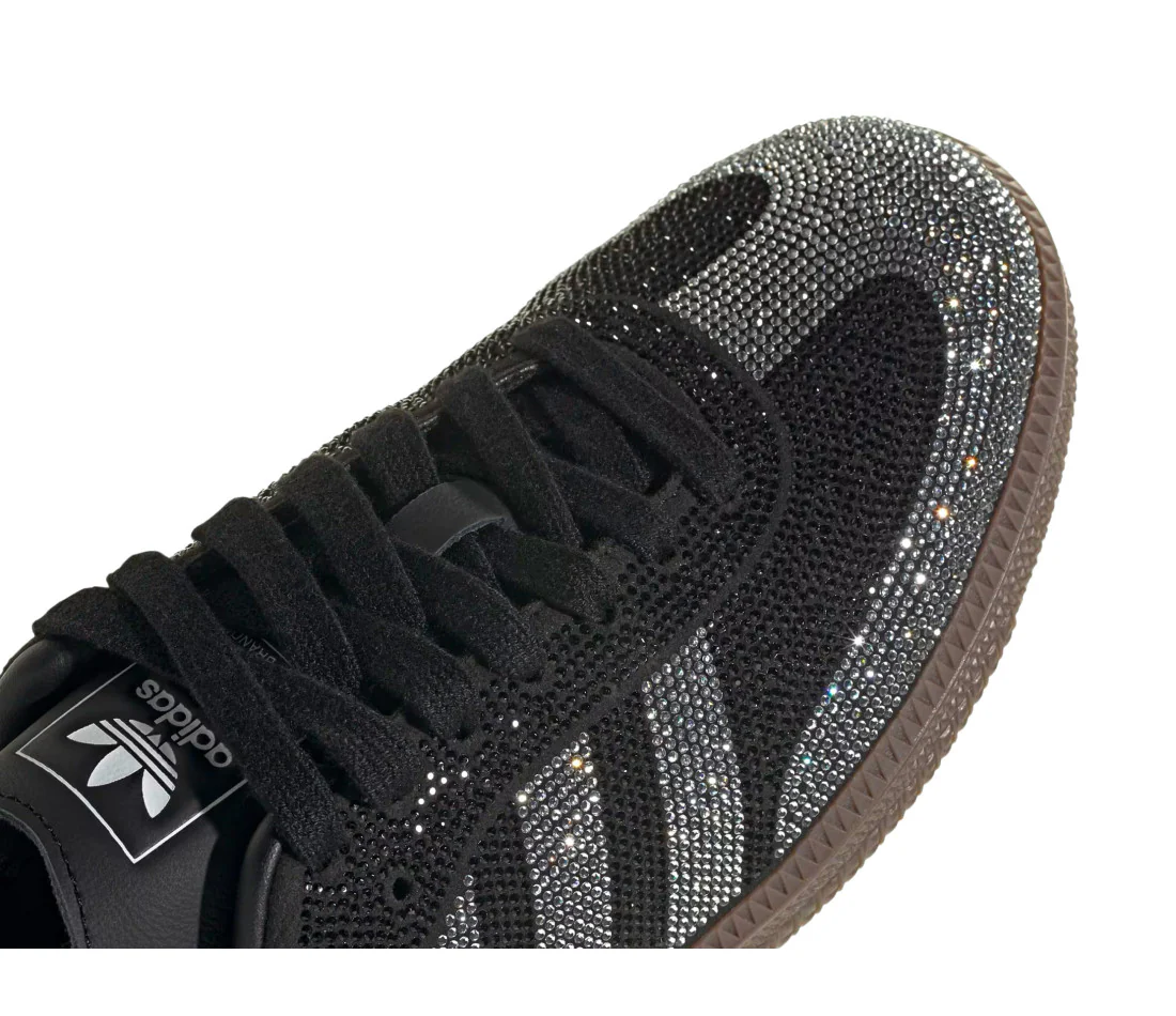 adidas Samba OG Rhinestone Black Silver (W) - Image 4