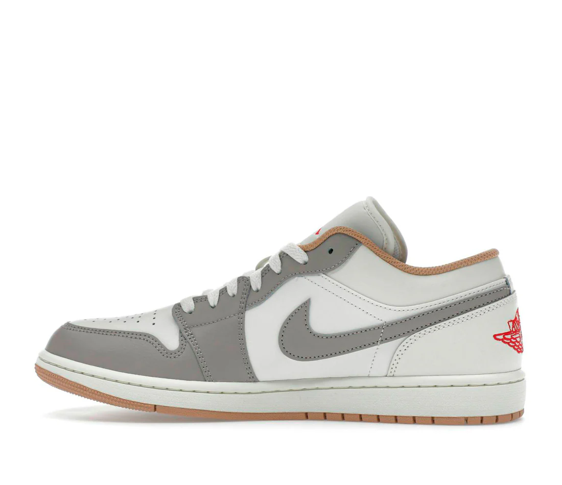 Air Jordan 1 Low Sail College Grey Rattan - Image 3