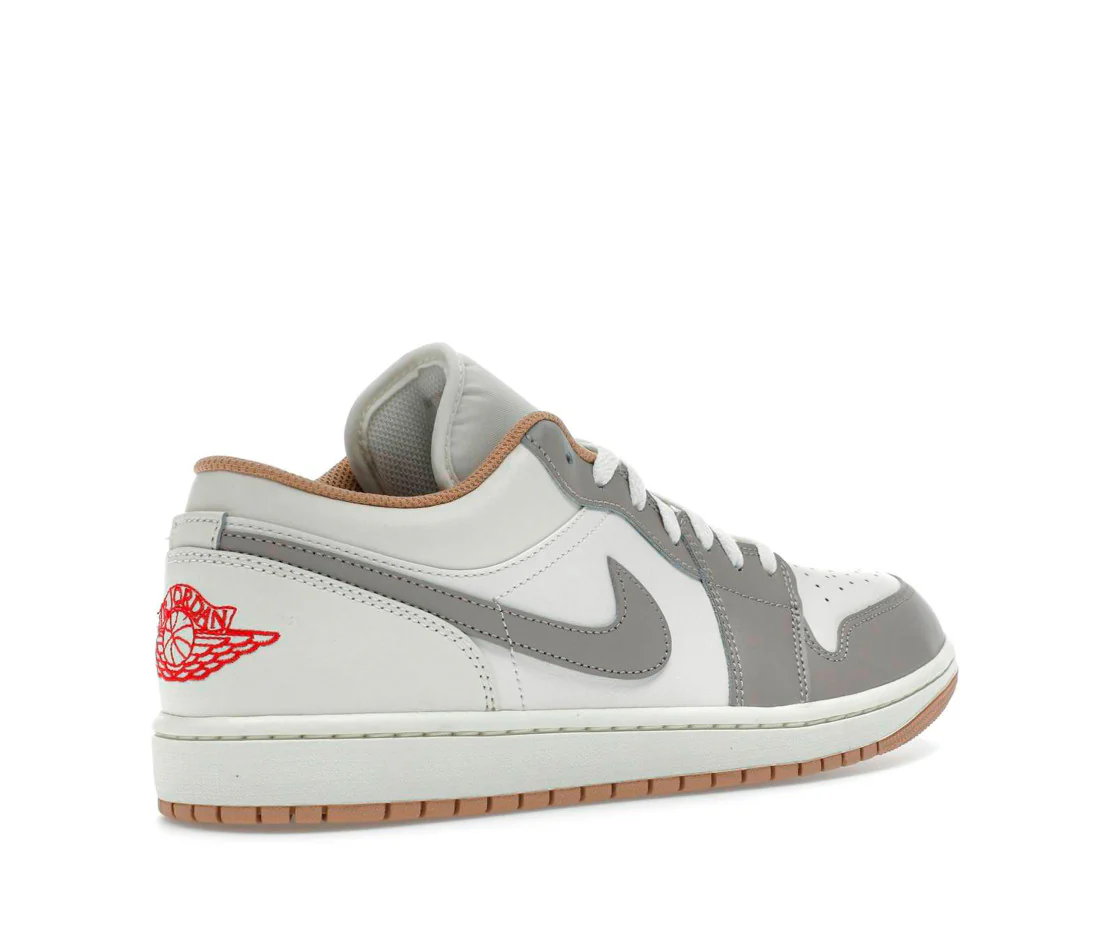 Air Jordan 1 Low Sail College Grey Rattan - Image 4