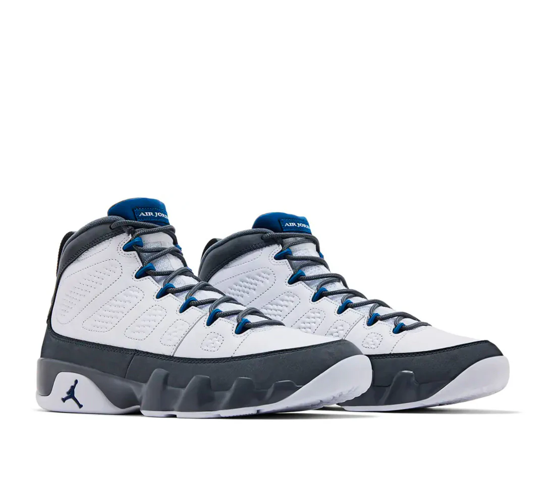 Air Jordan 9 Retro Flint Grey French Blue (2026) - Image 3