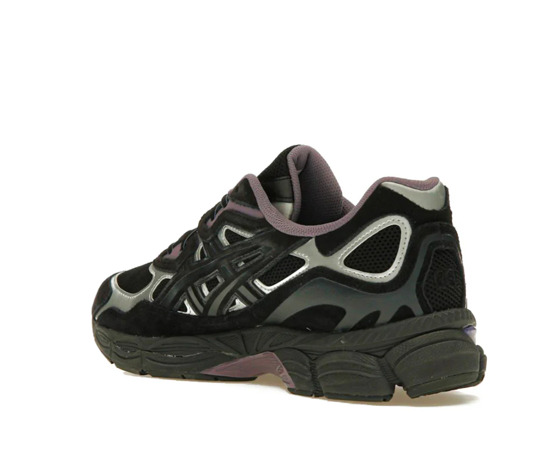 ASICS Gel-NYC Black Purple Graphite Grey - Image 4