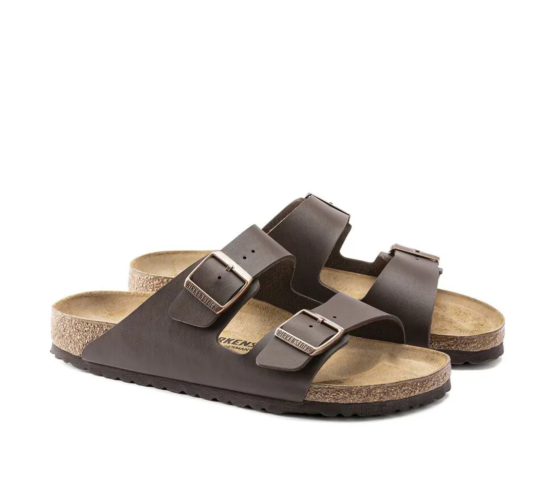 Birkenstock Arizona Birko-Flor Dark Brown (W) - Image 3