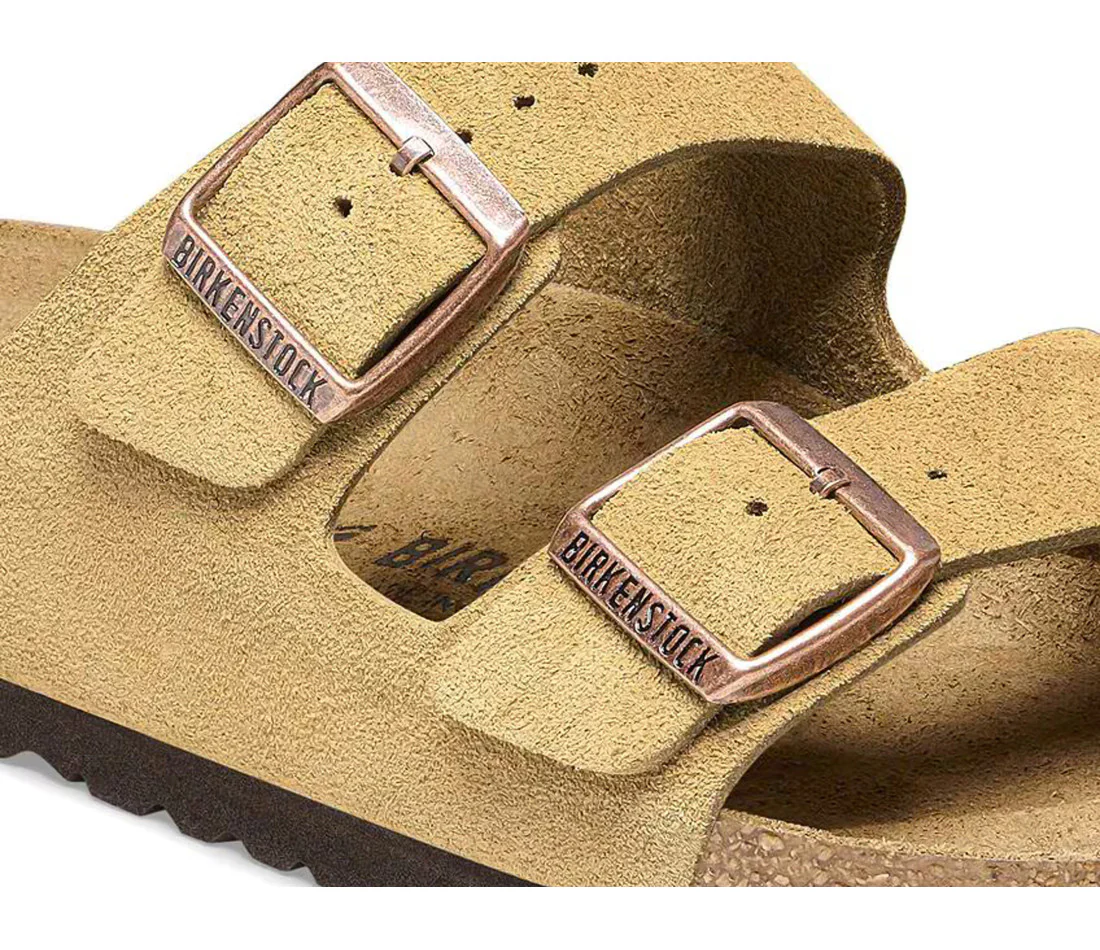 Birkenstock Arizona Suede Latte Cream - Image 4