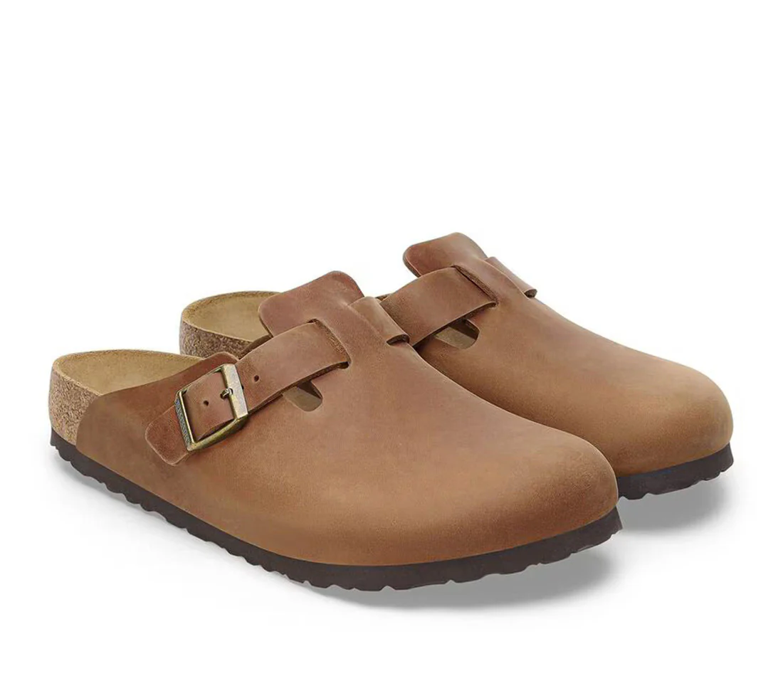 Birkenstock Boston Oiled Leather Cognac - Image 3