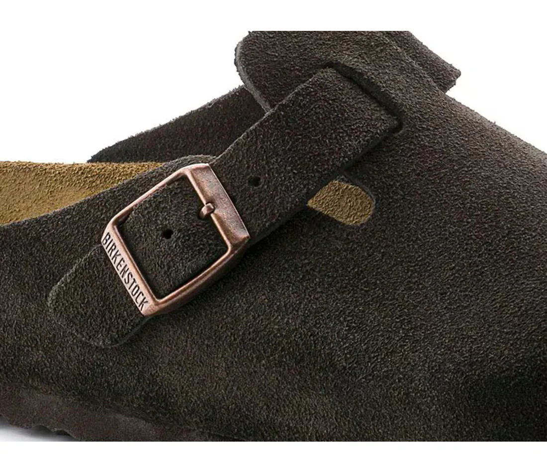 Birkenstock Boston Soft Footbed Suede Mocha - Image 4