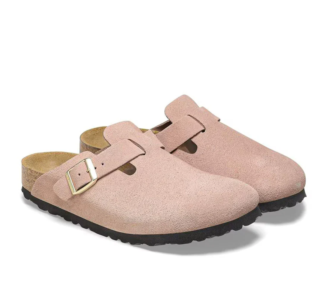 Birkenstock Boston Suede Light Rose - Image 3