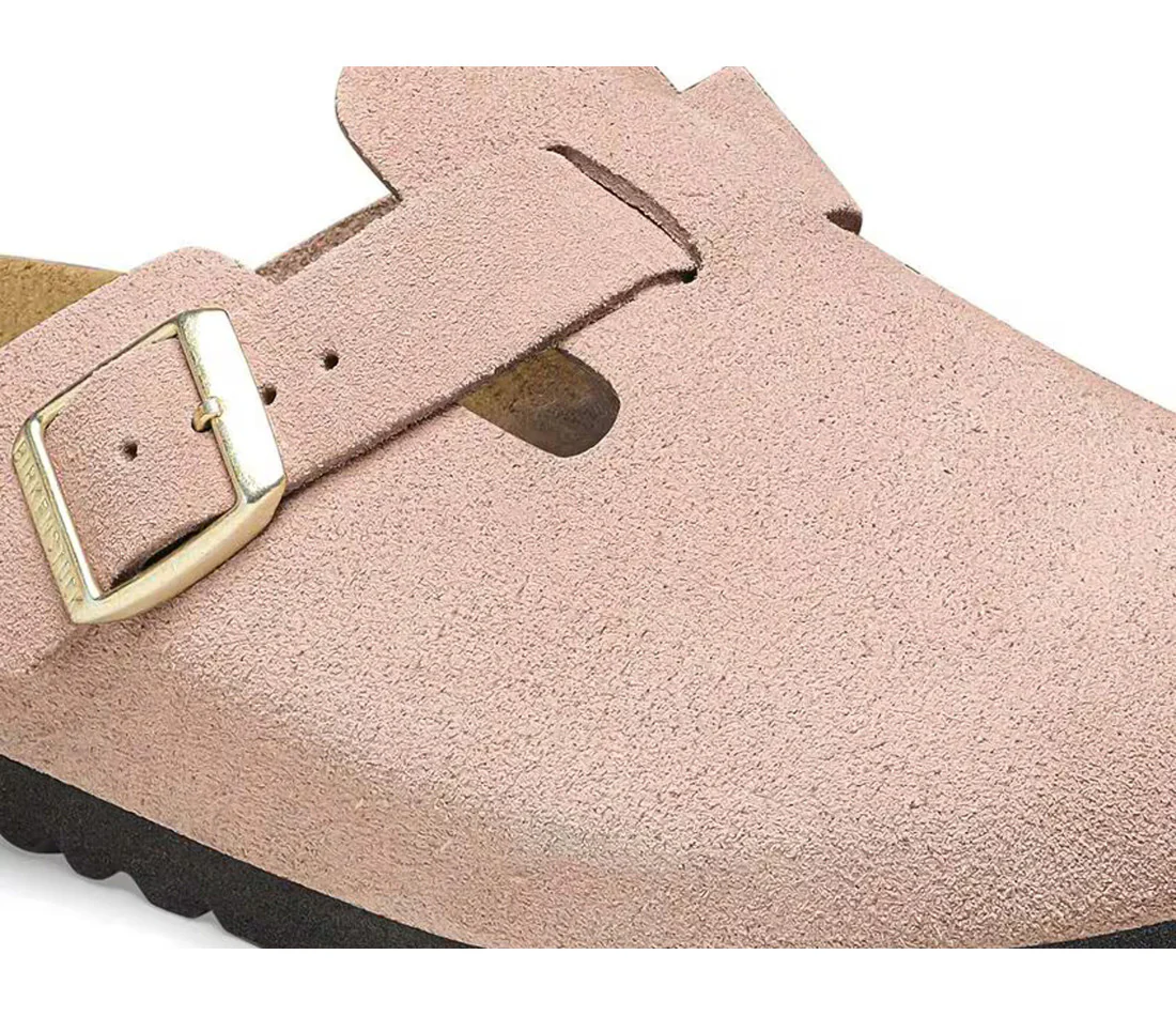 Birkenstock Boston Suede Light Rose - Image 4