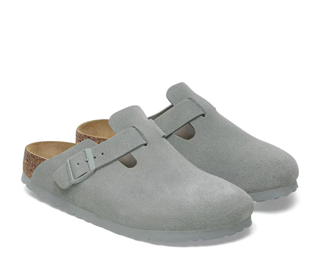 Birkenstock Boston Suede Pure Sage - Image 3