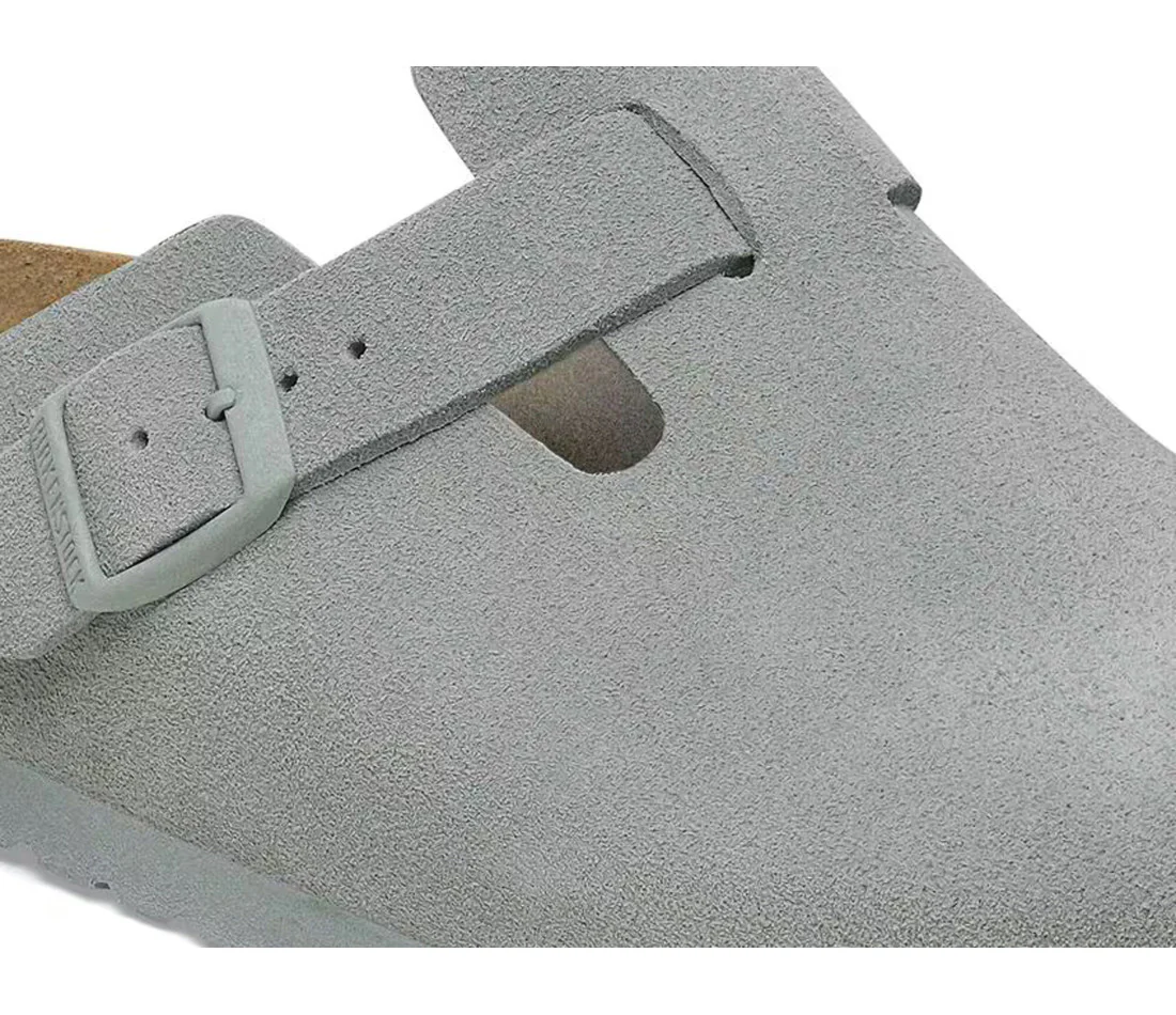 Birkenstock Boston Suede Pure Sage - Image 4