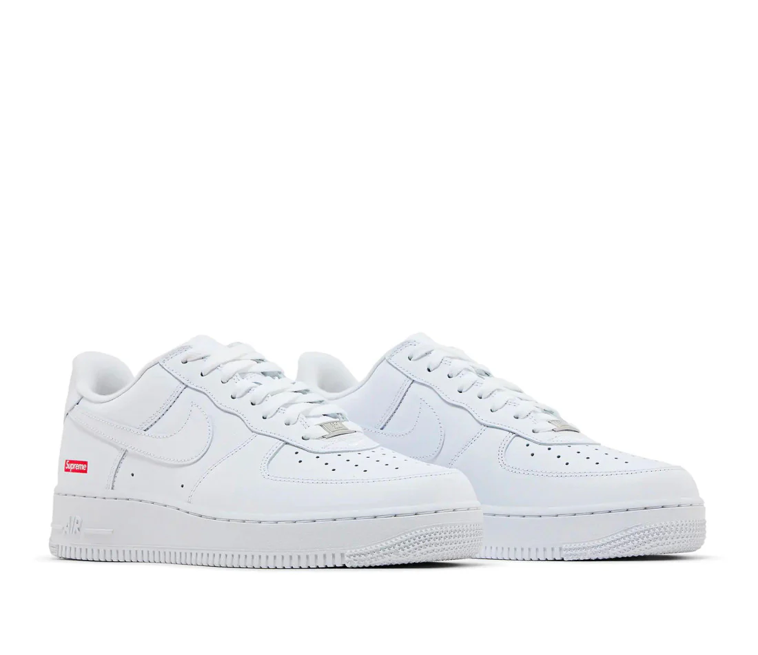 Nike Air Force 1 Low Supreme White - Image 5
