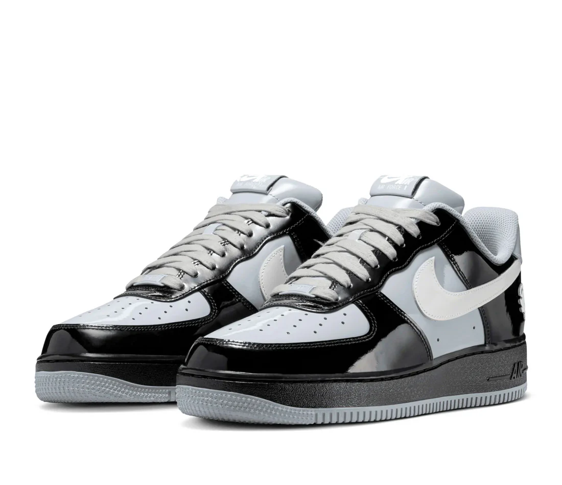 Nike Air Force 1 Low Syna Central Cee Black White Smoke Grey - Image 3