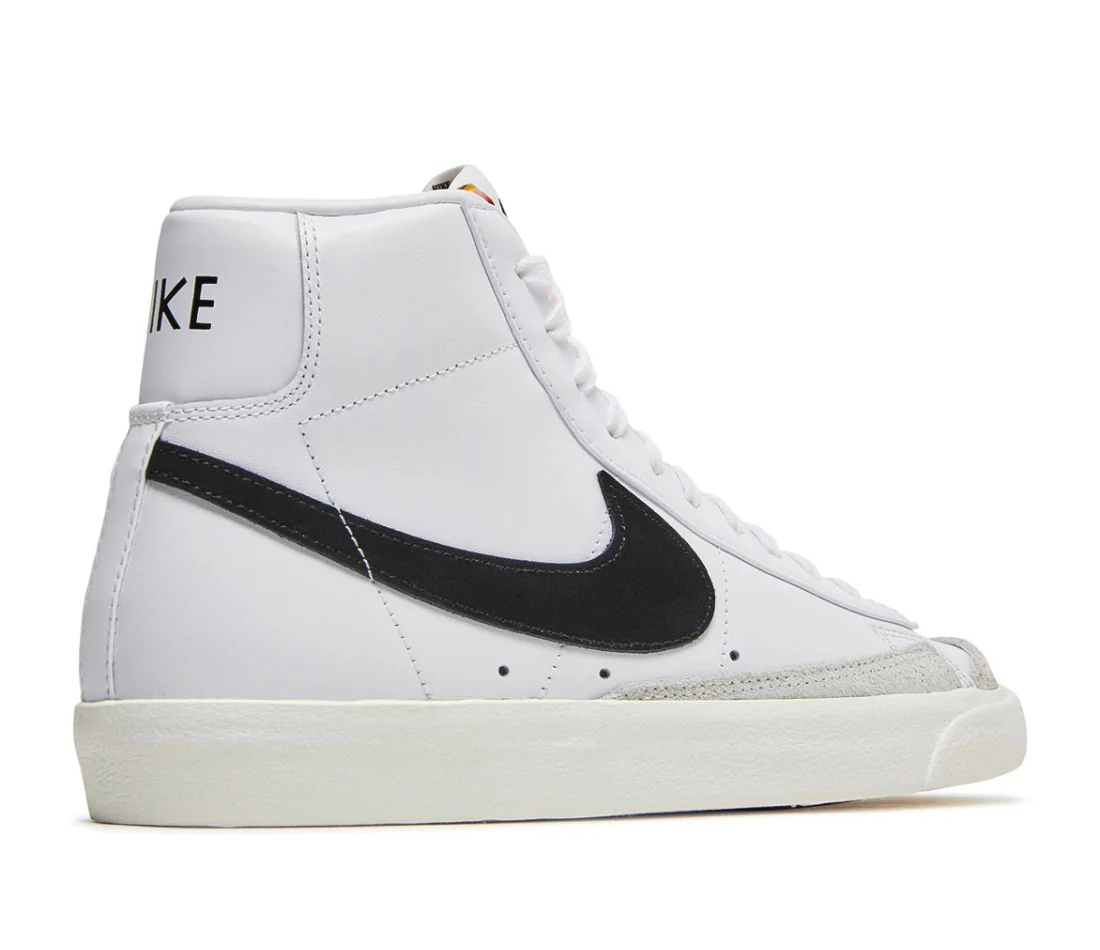 Nike Blazer Mid 77 Vintage White Black - Image 3