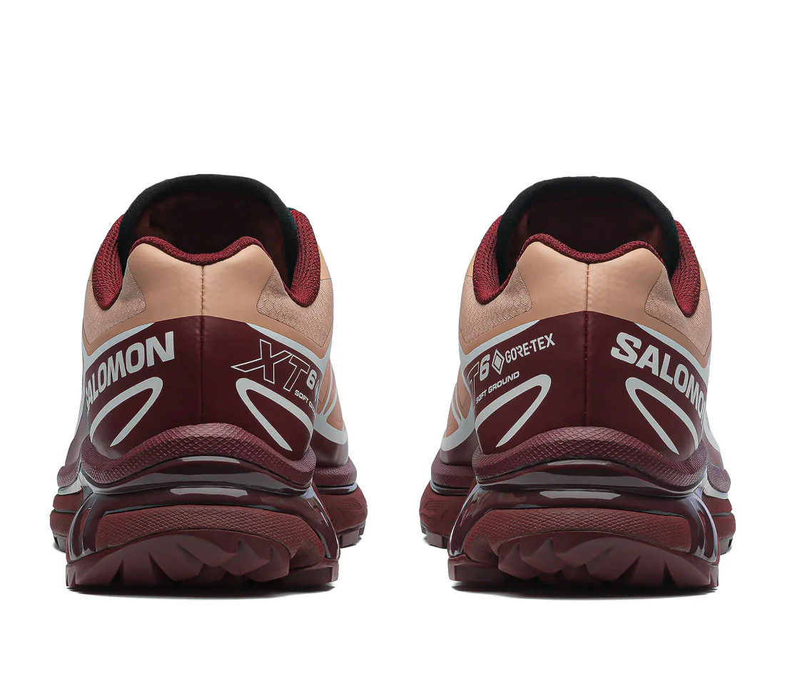 Salomon XT-6 Gore-Tex Mahogany Rose Tawny Port - Image 3