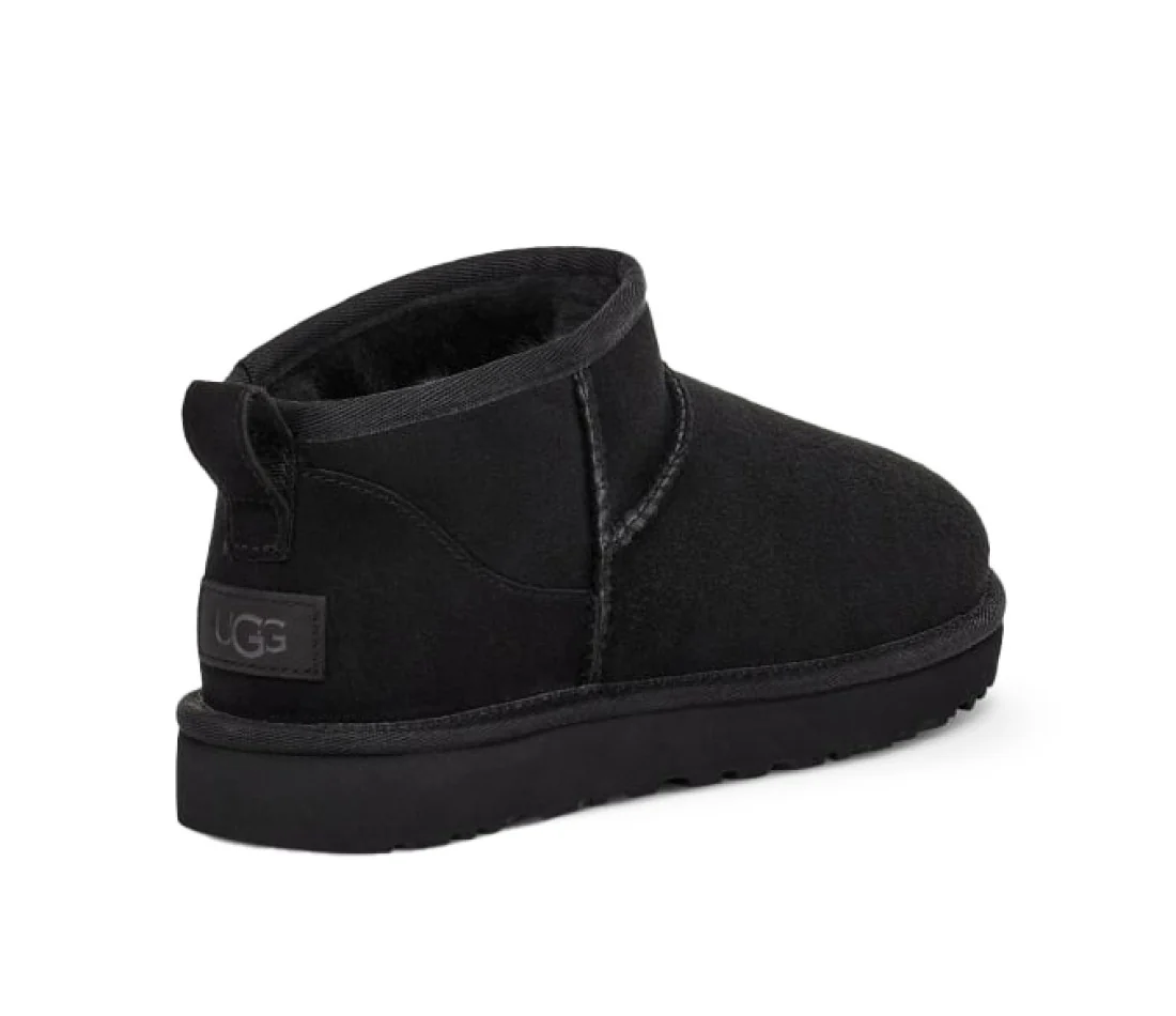 UGG Classic Ultra Mini Boots Black (W) - Image 3