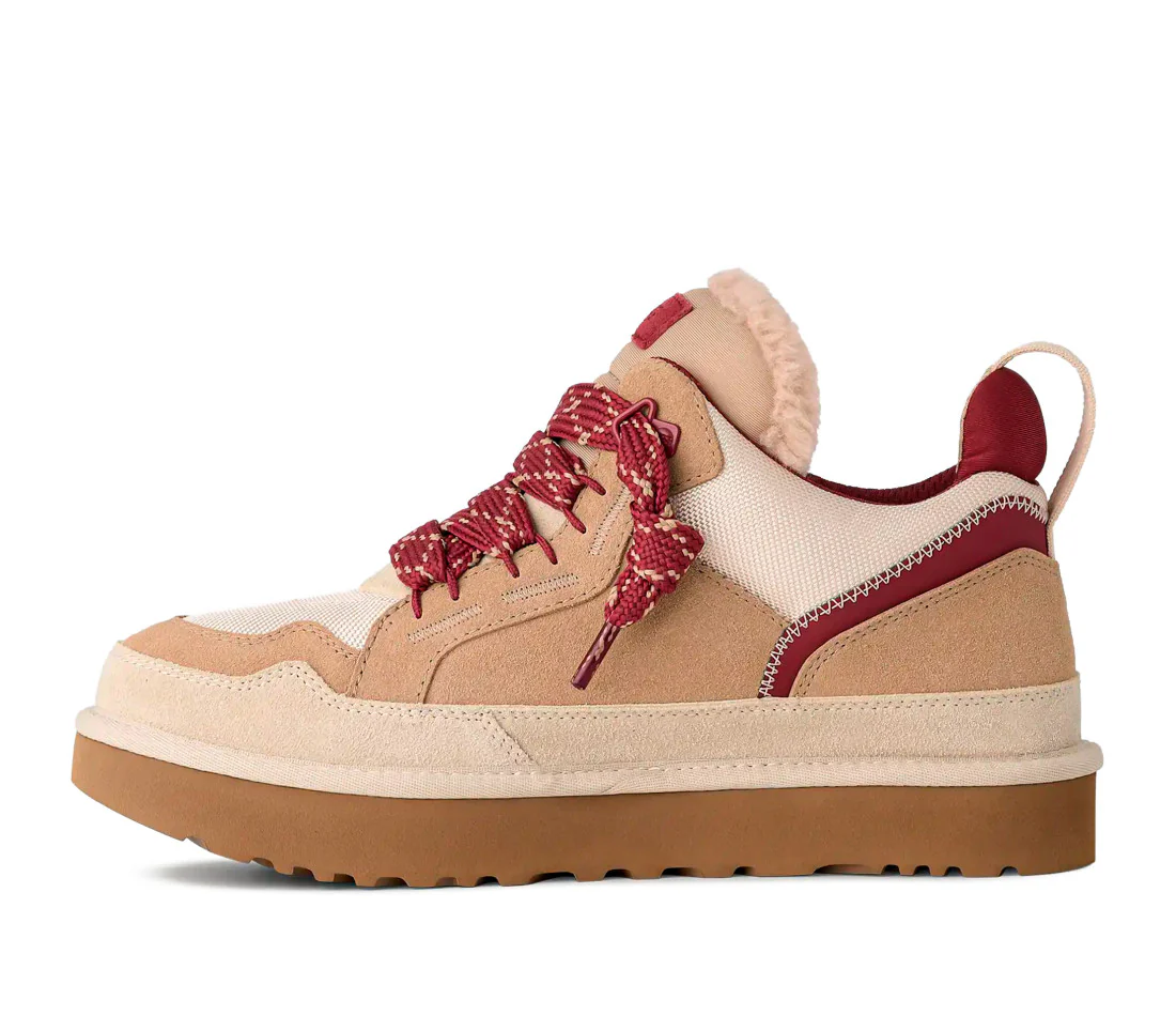 UGG Lowmel Driftwood Biking Red - Image 3