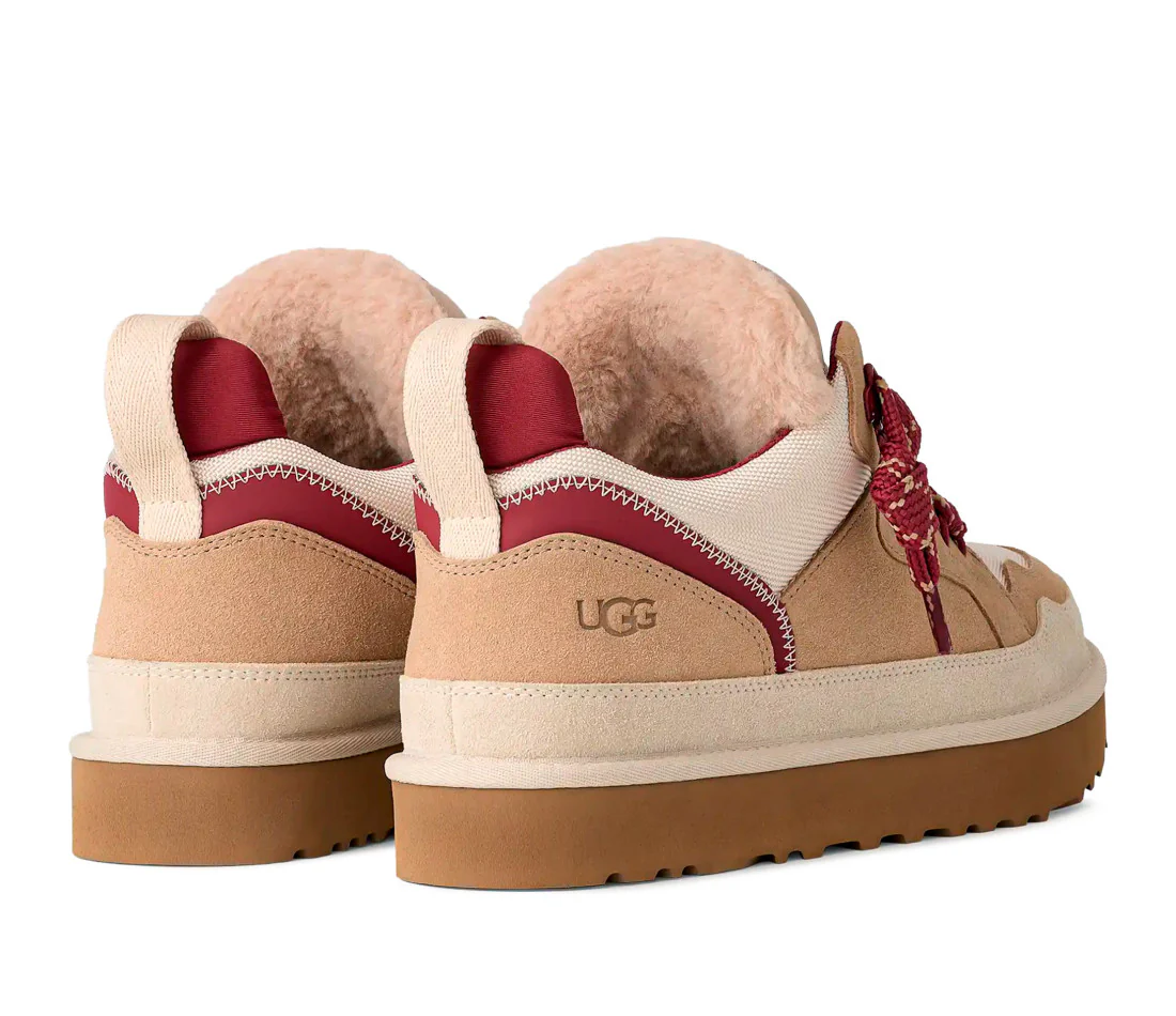UGG Lowmel Driftwood Biking Red - Image 4