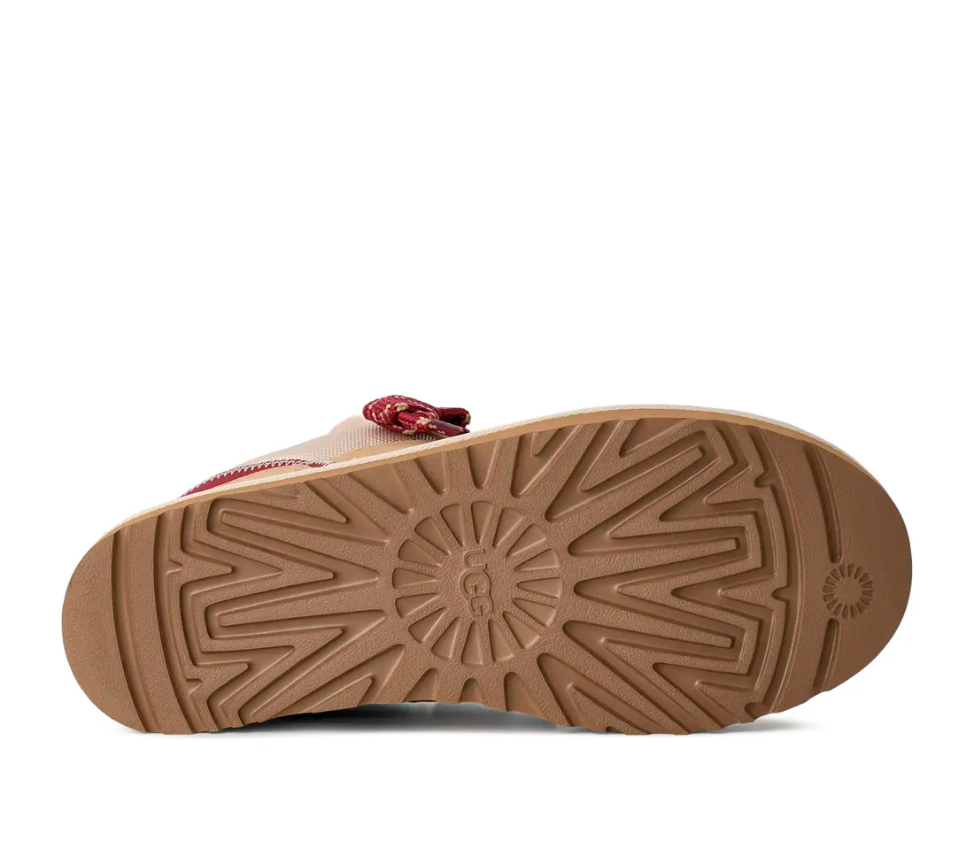 UGG Lowmel Driftwood Biking Red - Image 5